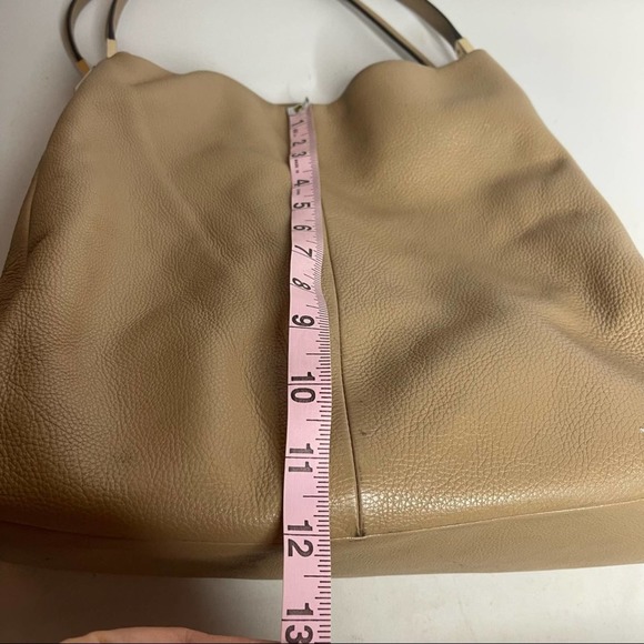 Coach Pebbled Leather Three Compartment Phoebe Tote Shoulder Bag - Picture 9 of 16